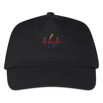 Sylt Skyline North Sea Heartbeat North Frisia Sylter - Kids’ Baseball Cap - black - Front