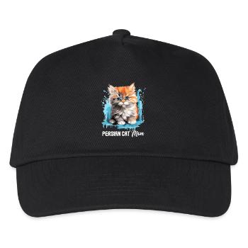 Chat persan Perser Katze - Casquette de baseball Enfant - noir - Devant