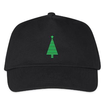 Frohe weihnachten Frohe weihnachten Frohe weihnach - Kinder Basecap - Schwarz - Vorne