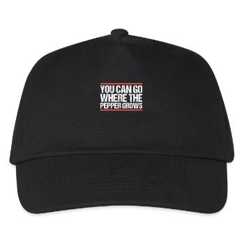 Vous pouvez aller là où pousse le poivre. Danglais - Casquette de baseball Enfant - noir - Devant