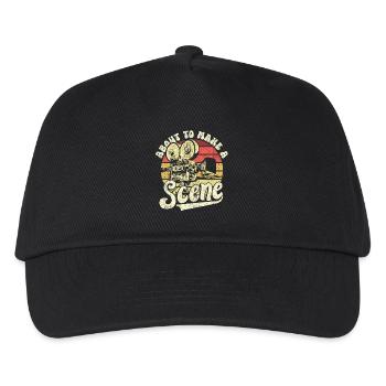 Filmemacher, Kamera, Regie, Produzent, Design - Kinder Basecap - Schwarz - Vorne