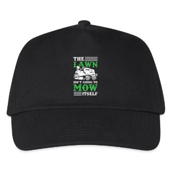 The Lawn Isn´t Going To Mow Itself - Kids’ Baseball Cap - black - Front
