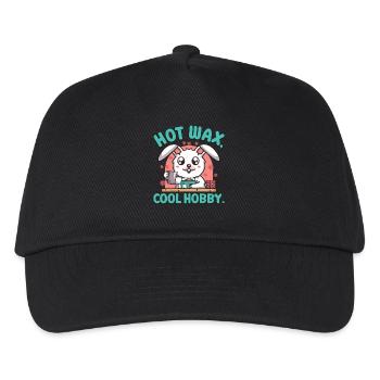 Cire chaude, passe-temps cool. - Casquette de baseball Enfant - noir - Devant