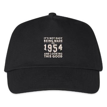 made in 1954 and looking this good - Kids’ Baseball Cap - black - Front
