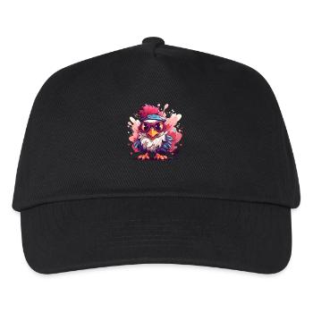 Chicken Chickens Chicken Owner Crazy Chicken - Kids’ Baseball Cap - black - Front