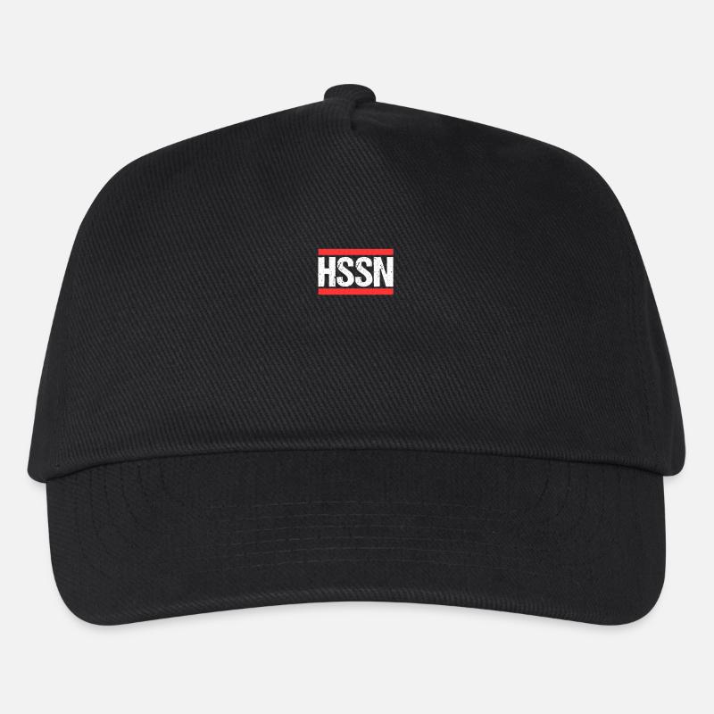 Hesse Hessin Hessen - Kinder Basecap - Schwarz