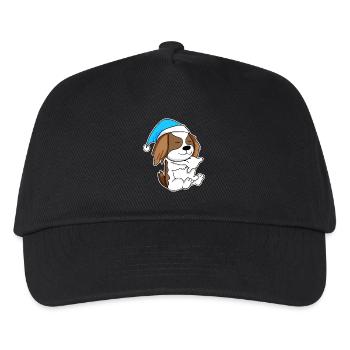 Cavalier King Charles Spaniel Sleeping Fatigue - Kids’ Baseball Cap - black - Front
