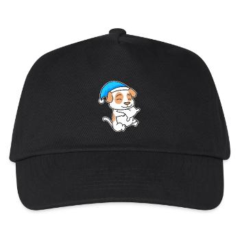 Jack Russell Terrier Sleeping Fatigue Dog - Kids’ Baseball Cap - black - Front