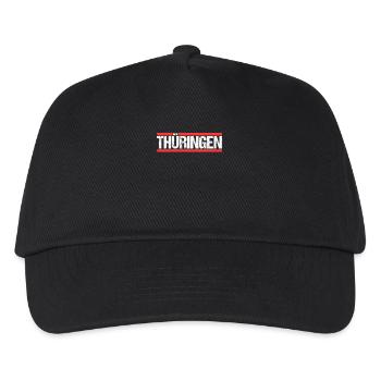 Thüringer Thüringerin Thüringen - Kinder Basecap - Schwarz - Vorne