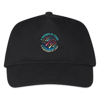 Pluie de météores Astronomie Comète Astronome Météore - Casquette de baseball Enfant - noir - Devant