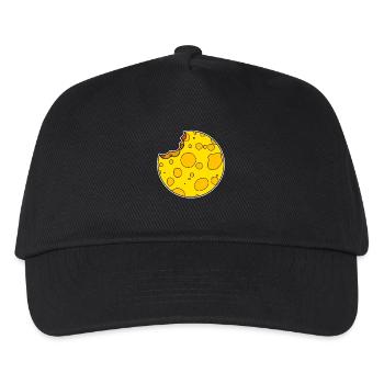 Kreis Käse rund - Kinder Basecap - Schwarz - Vorne