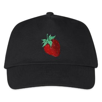 Strawberry - Kids’ Baseball Cap - black - Front