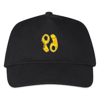 Zodiac Sign Cancer Symbol - Kids’ Baseball Cap - black - Front
