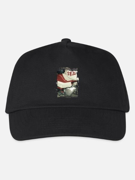 Simson Star - Kinder Basecap - Schwarz