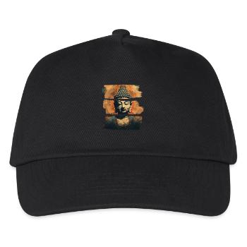 Bouddhisme Yoga Bouddhiste Zen Méditation Bouddha - Casquette de baseball Enfant - noir - Devant