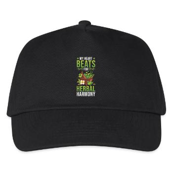 Herbes herboristes - Casquette de baseball Enfant - noir - Devant