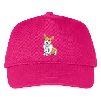 Lait de corgi - Casquette de baseball Enfant - fuchsia - Devant
