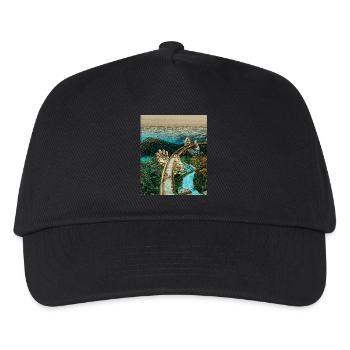 Golden Bridge, Da Nang, Vietnam - Kinder Basecap - Schwarz - Vorne