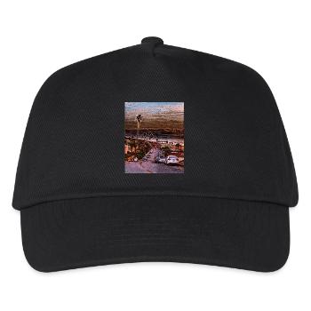 Manhattan Beach, Vereinigte Staaten - Kinder Basecap - Schwarz - Vorne