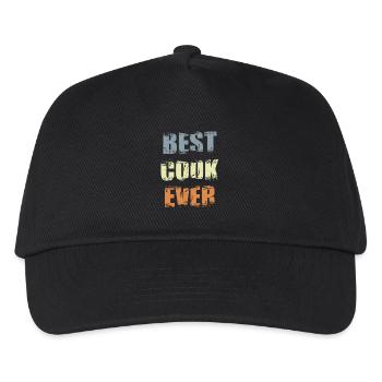 Best Chef - Kids’ Baseball Cap - black - Front