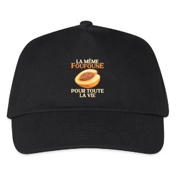 EVG Cadeau Futur Marié Humour Garçon Mariage Team - Casquette de baseball Enfant - noir - Devant
