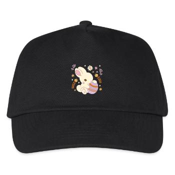 Easter Easter Eggs Easter Bunny Egg Child Baby - Kids’ Baseball Cap - black - Front
