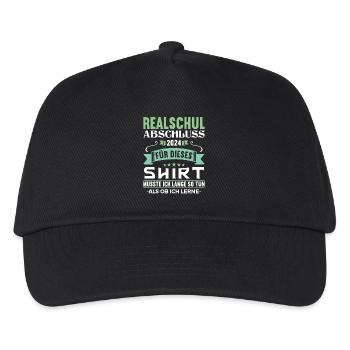 Lycée Jeunes Filles Lycée 2024 - Casquette de baseball Enfant - noir - Devant