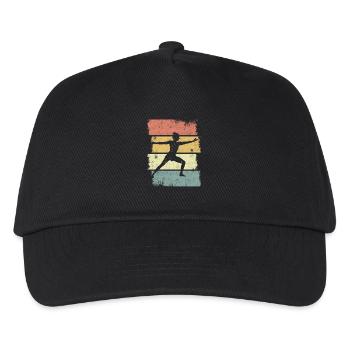 Yogini Sketch - Kids’ Baseball Cap - black - Front