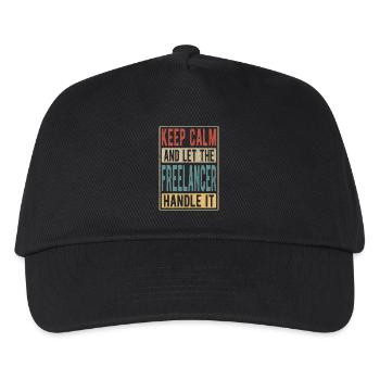 Freelancer Retro Gift - Kids’ Baseball Cap - black - Front