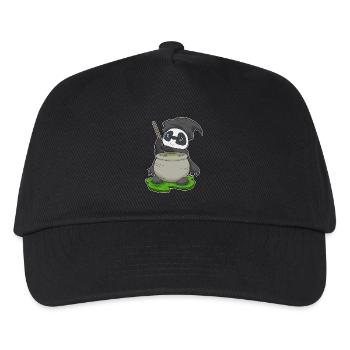 Panda Hexe Zaubertrank - Kinder Basecap - Schwarz - Vorne