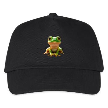 Frog Toad Tree Frog Baby Frogs Cute Frog - Kids’ Baseball Cap - black - Front
