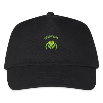 Feeling Cute Mantis - Kinder Basecap - Schwarz - Vorne