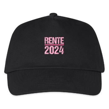 Retirement Pension Pensioner Pensioner Pension 2024 - Kids’ Baseball Cap - black - Front
