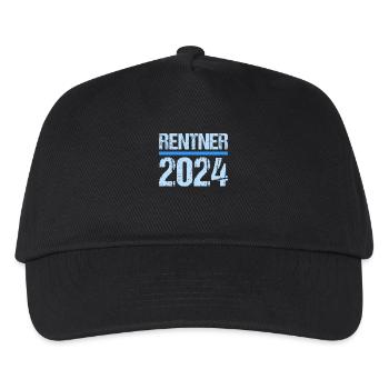 Retirement Pension Pensioner Pensioner Pension 2024 - Kids’ Baseball Cap - black - Front