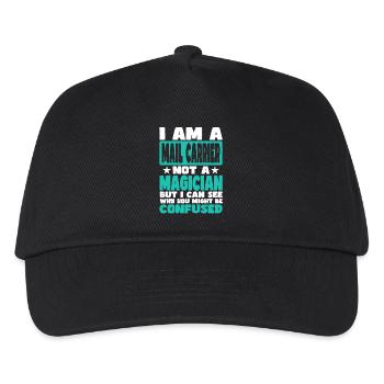Mail Carrier - Kids’ Baseball Cap - black - Front