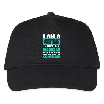 Massage Therapist - Kids’ Baseball Cap - black - Front