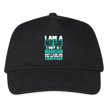Meat Clerk - Kids’ Baseball Cap - black - Front