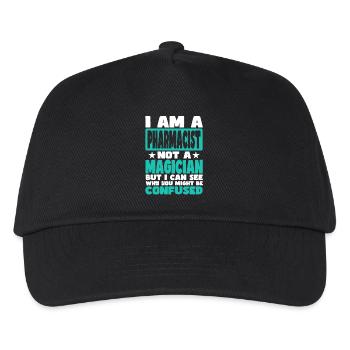 Apotheker - Kinder Basecap - Schwarz - Vorne