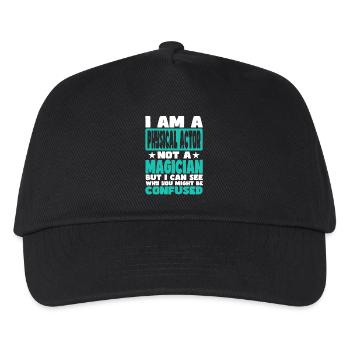 Acteur physique - Casquette de baseball Enfant - noir - Devant