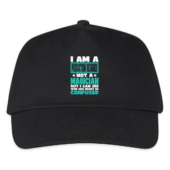 Production Designer - Kids’ Baseball Cap - black - Front
