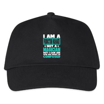 Production Manager - Kids’ Baseball Cap - black - Front