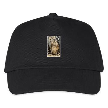 Tarot Card Tarot Card The Hermit The Hermit - Kids’ Baseball Cap - black - Front