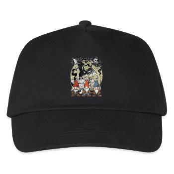 Bat Witching Hour Nains Conte de fées magique - Casquette de baseball Enfant - noir - Devant