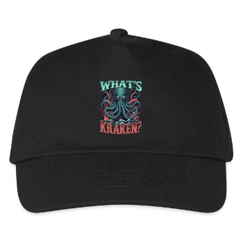 Kraken Legendary sea creature. - Kids’ Baseball Cap - black - Front
