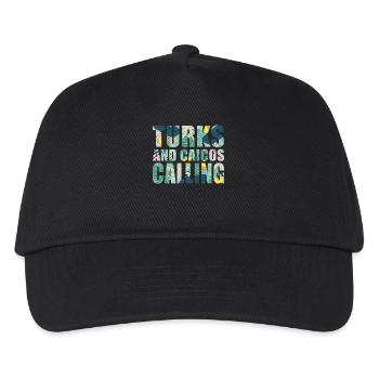 Turks And Caicos Souvenir Vacation - Kids’ Baseball Cap - black - Front