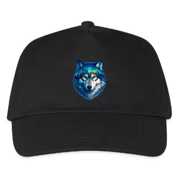 Wolf - Kids’ Baseball Cap - black - Front