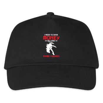 Anime Figuren Sammler - Kinder Basecap - Schwarz - Vorne