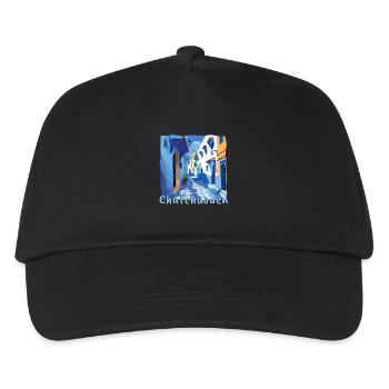 Chefchaouen Marokko Blaue Stadt Altstadt - Kinder Basecap - Schwarz - Vorne