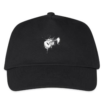 Guitar Drawing - Kids’ Baseball Cap - black - Front