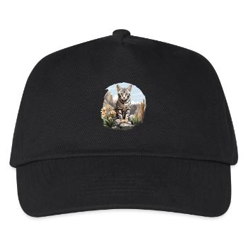 Egyptian Mau Kitten Cat Egyptian Mau - Kids’ Baseball Cap - black - Front